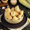 Risole de milho com requeijão